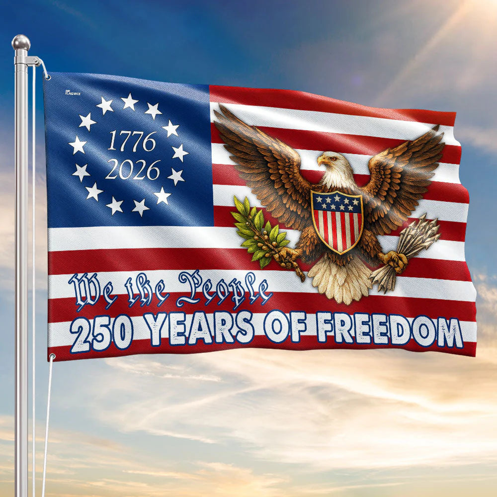 Retro Hawaii 250 Years of Freedom 1776 - 2026 Eagle Patriotic Shirt Statue Of Liberty, US Flag, Liberty Bell, 250th Anniversary Hawaiian Shirt 9I4