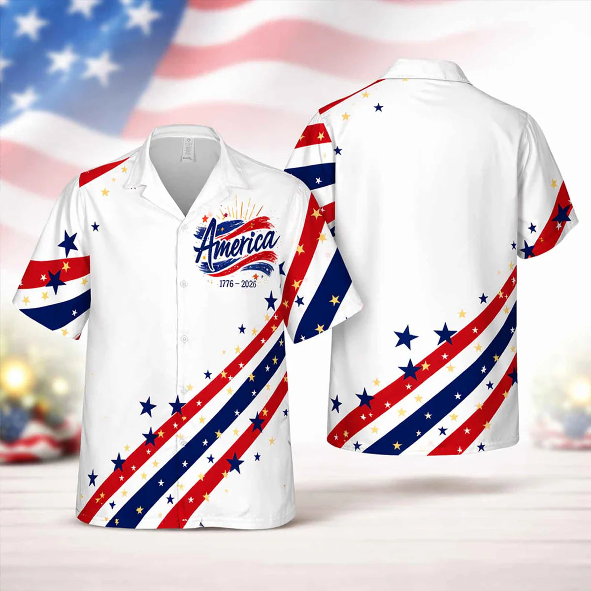 250 Years Faith And Freedom Hawaiian Shirt | US 1776–2026 Hawaiian Shirt | America AOP Hawaiian Shirt 684225