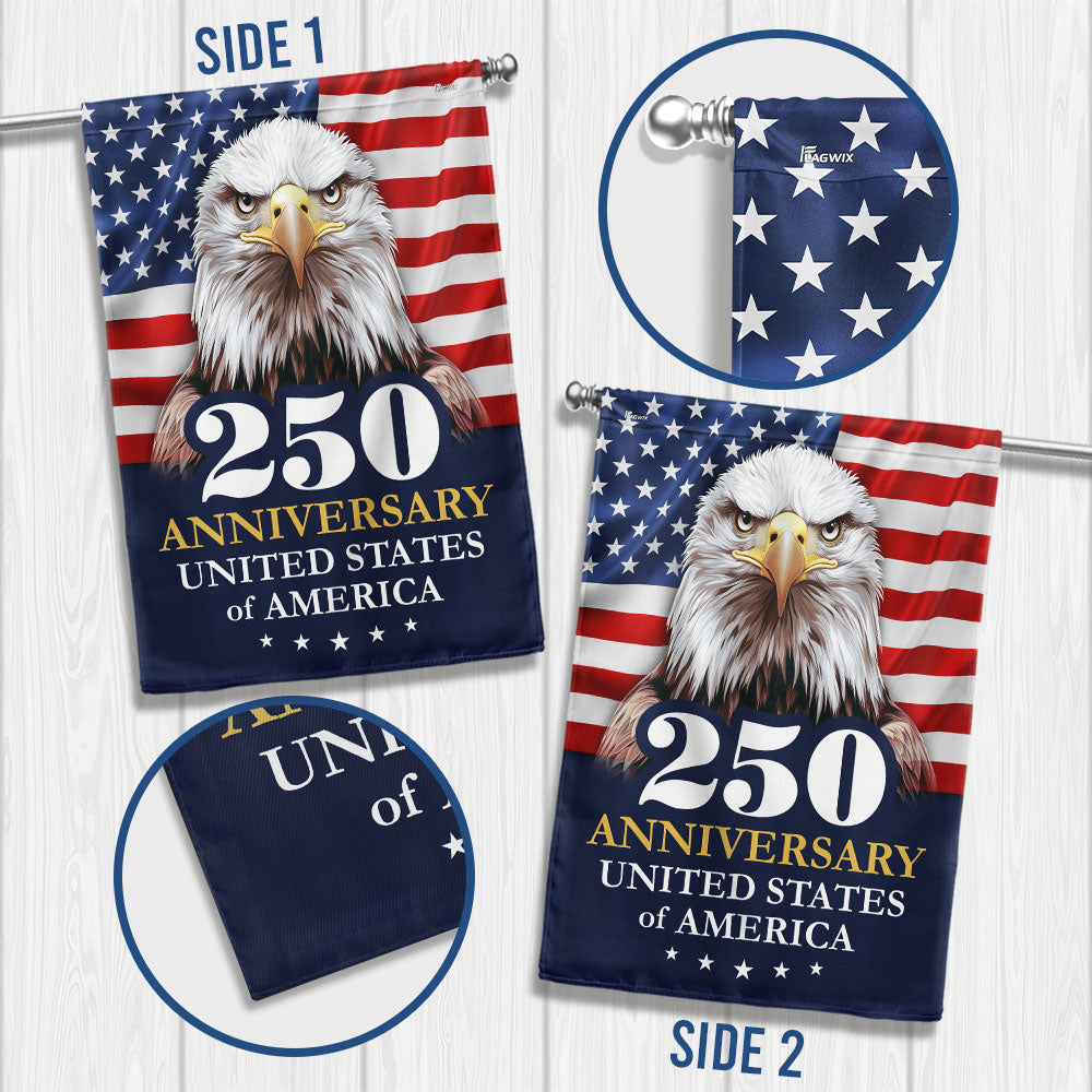 1776 2026 Eagle 250 Anniversary United States Of America Flag
