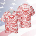 250 Years of America Hawaiian Shirt 1776–2026 | Vintage Patriotic AOP Hawaii Shirt | 4th of July Shirt 684725