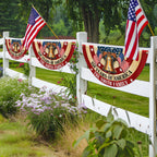 Personalized 250 Years of America Liberty Betsy Ross Vintage Fan Flag
