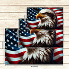 Flagwix American Flag, America 250th Anniversary Patriotic Eagle American Grommet Flag 3-Day Shipping