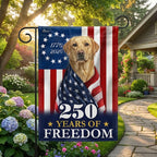 Patriotic Labrador Retriever American Flag for 250 Years Anniversary