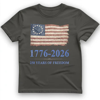 Retro Hawaii 250 Years of Freedom 1776 - 2026 Eagle Patriotic Shirt Statue Of Liberty, US Flag, Liberty Bell, 250th Anniversary Hawaiian Shirt 9I4
