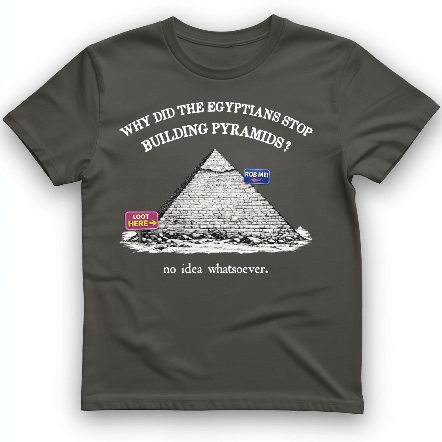 Stop Building Pyramids T-Shirt