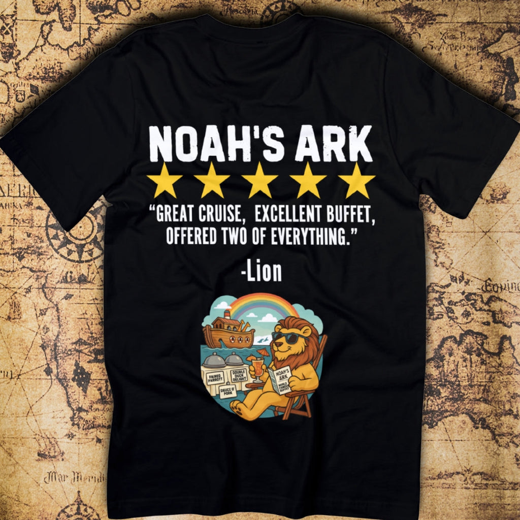 Noah’s Ark 5-Star Review – Funny Biblical T-Shirt