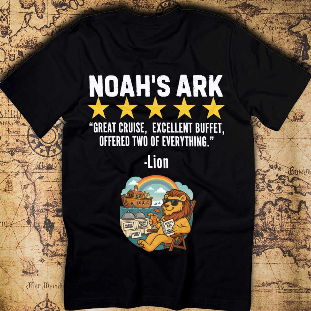 Noah’s Ark 5-Star Review – Funny Biblical T-Shirt