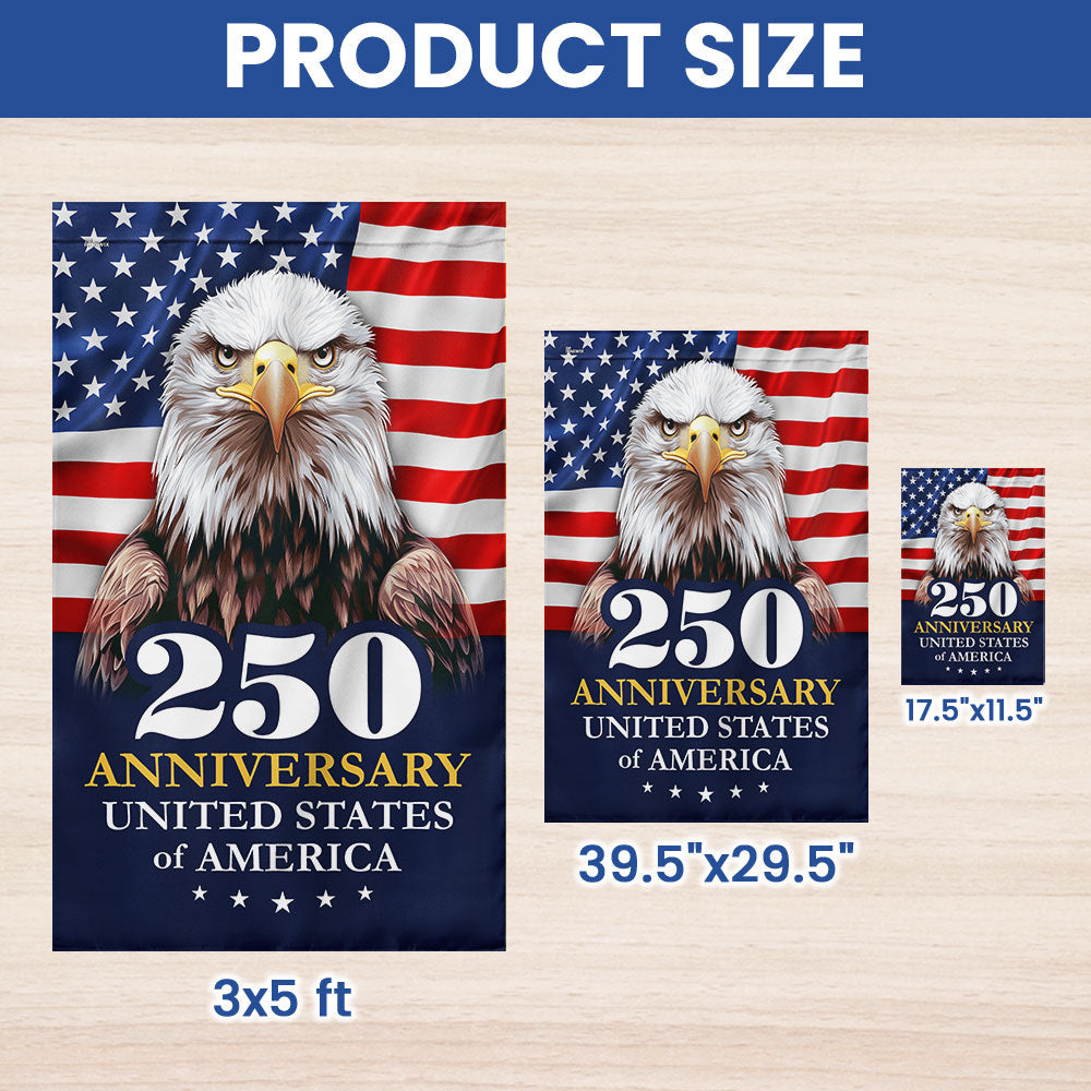 1776 2026 Eagle 250 Anniversary United States Of America Flag