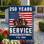 Flagwix American Flag - USA 250th Anniversary Semiquincentennial Patriotic Canvas Flag