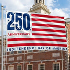 Flagwix American Flag - 250 Anniversary Independence Day of America 4th Of july Grommet Flag