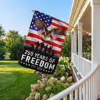 Patriotic Eagle Betsy Ross 250 Flag for 250 Years of Freedom Anniversary