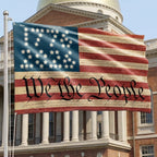 Flagwix We The People Grommet Flag 1776 - 2026 American Flag 250th Anniversary