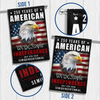 We The People Eagle Flag for July 4th America 250th Anniversary Decor
