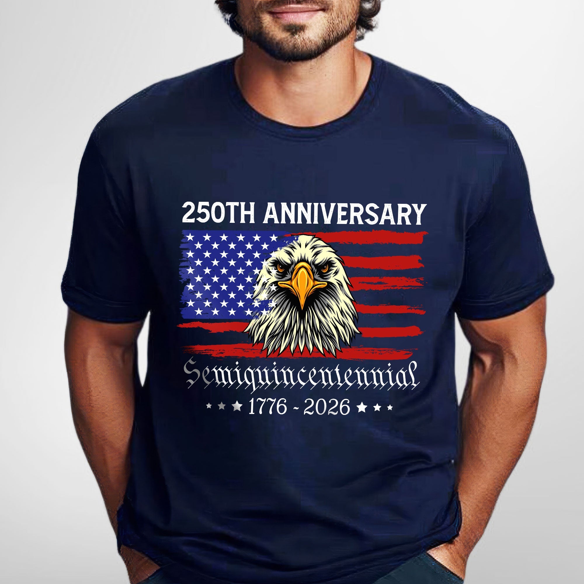 Patriotic America T-Shirt | 250th Anniversary Semiquincentennial Tee