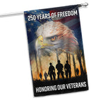 250 Years of Freedom Flag | Honoring Our Veterans Patriotic Eagle Flag