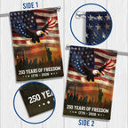 250th Anniversary American Flag | Eagle Statue of Liberty Patriotic Flag