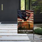 250th Anniversary American Flag | Eagle Statue of Liberty Patriotic Flag