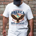 250th Anniversary Patriotic T-Shirt | American Eagle Liberty Tee