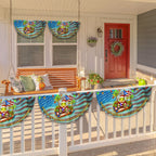 Puerto Rico Christmas Fan Flag – Fiesta De Navidad 250 Years Strong