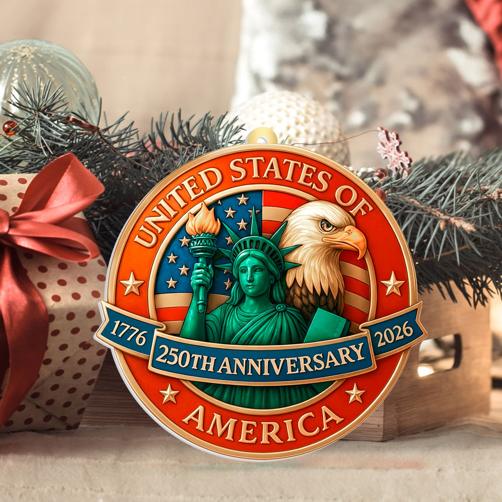 United States 250th Anniversary Ornament | Eagle Independence Day