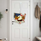 USA 250th Anniversary Suncatcher | Patriotic Eagle Liberty Hanging Decor
