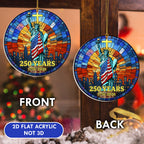 250th Anniversary Patriotic Ornament | Liberty 1776 2026 Independence Day