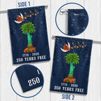 Patriotic Christmas Flag | South Carolina 250th Anniversary 1776–2026
