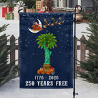 Patriotic Christmas Flag | South Carolina 250th Anniversary 1776–2026