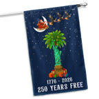 Patriotic Christmas Flag | South Carolina 250th Anniversary 1776–2026