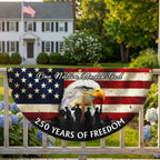 US Veterans 250 Years of Freedom Flag, Semiquincentennial 1776 2026 Fan Flag