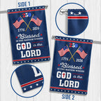 Patriotic 250 Years of America Blessed Nation 1776 2026 Flag