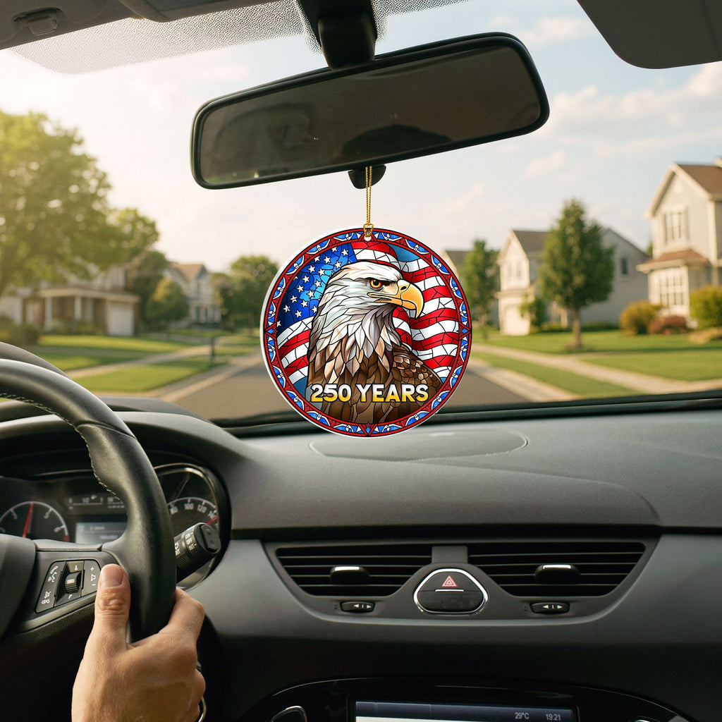 250 Years of America Patriotic Ornament | Eagle Independence Decor