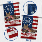250 Years Maine Coon Cat American Flag, Patriotic Cat 1776 2026 Flag