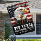 One Nation Under God 1776 2026 Semiquincentennial 250 Years American Flag