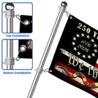 We The People 1776 2026 American Grommet Flag, 250 Years of American Heritage Patriotic