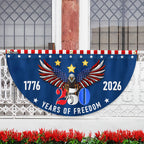 250 Years of Freedom Fan Flag Eagle for American Semiquincentennial
