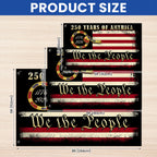 250 Years We The People Flag, 1776 American Patriotic Grommet Flag