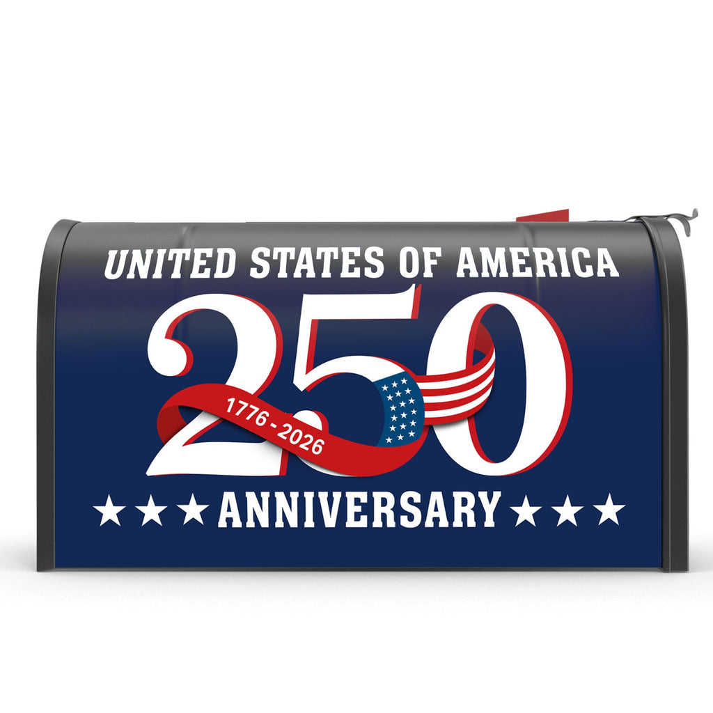 250th Anniversary United States of America Flag Patriot Mailbox Cover