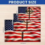 Christ America Patriot Grommet Flag, 250 Years Blessing Nation Under God