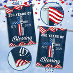 American Patriotic 1776 2026 Flag, 250 Years of Blessing Faith Flag
