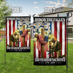 Honoring 250 Years of Sacrifice 1776 2026 Veterans Memorial Day Flag