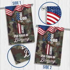 For God Country 250 Years of Blessing Flag, Patriotic 1776 2026 USA Flag