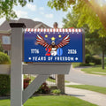 250 Years of Freedom 1776 2006 Patriotic Mailbox Cover For Independence Day