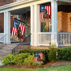 God Bless America Patrotic Horse Flag, 250 Years of Freedom Farm Flag