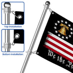 We The People The Original Thirteen 1776 America 250 Years Grommet Flag