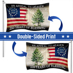 250 Years of Blessing Appeal To Heaven Patriotic 1776 2026 American Grommet Flag