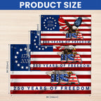 250 Years of Freedom American Patriot Flag, Betsy Ross 1776 2026 Grommet Flag