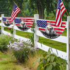 Patriotic American One Nation Under God Flag, 250 Years of Blessing Fan Flag
