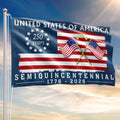 America 250th Anniversary We The People Flag, Betsy Ross 1776 2026 Grommet Flag