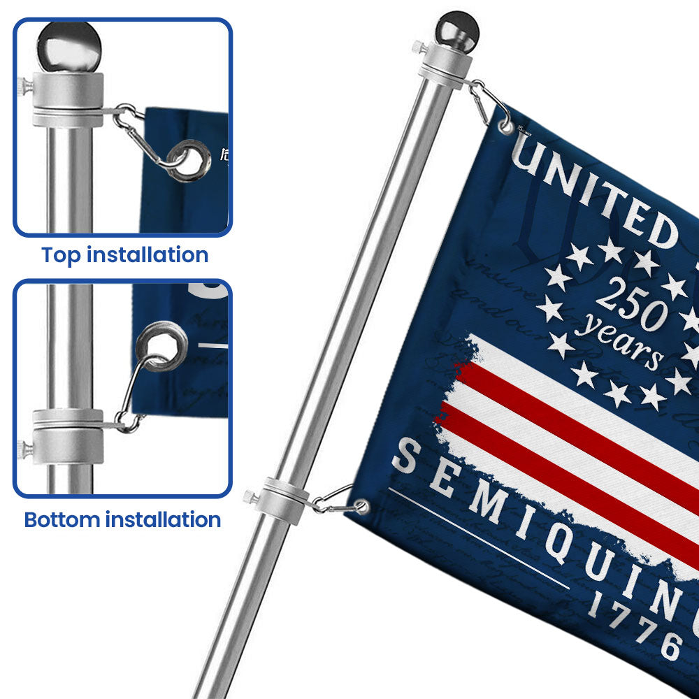 America 250th Anniversary We The People Flag, Betsy Ross 1776 2026 Grommet Flag